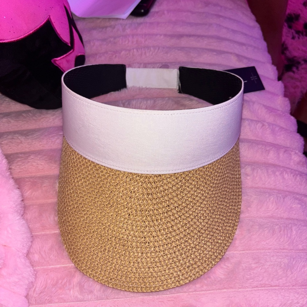 Walter Hagen White and Tan Sun Visor